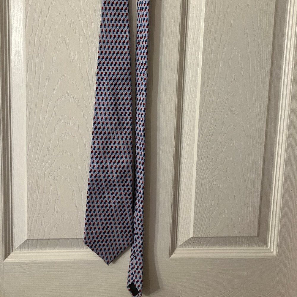 Vineyard Vines Custom Collection Men's Tie Blue